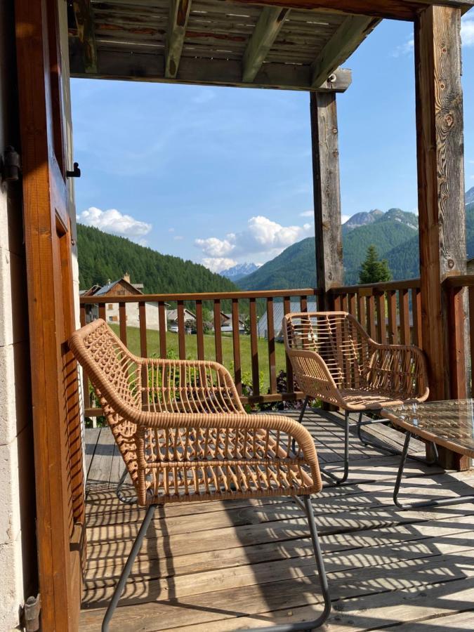 Le Chalet Des Sommets Arvieux Eksteriør bilde